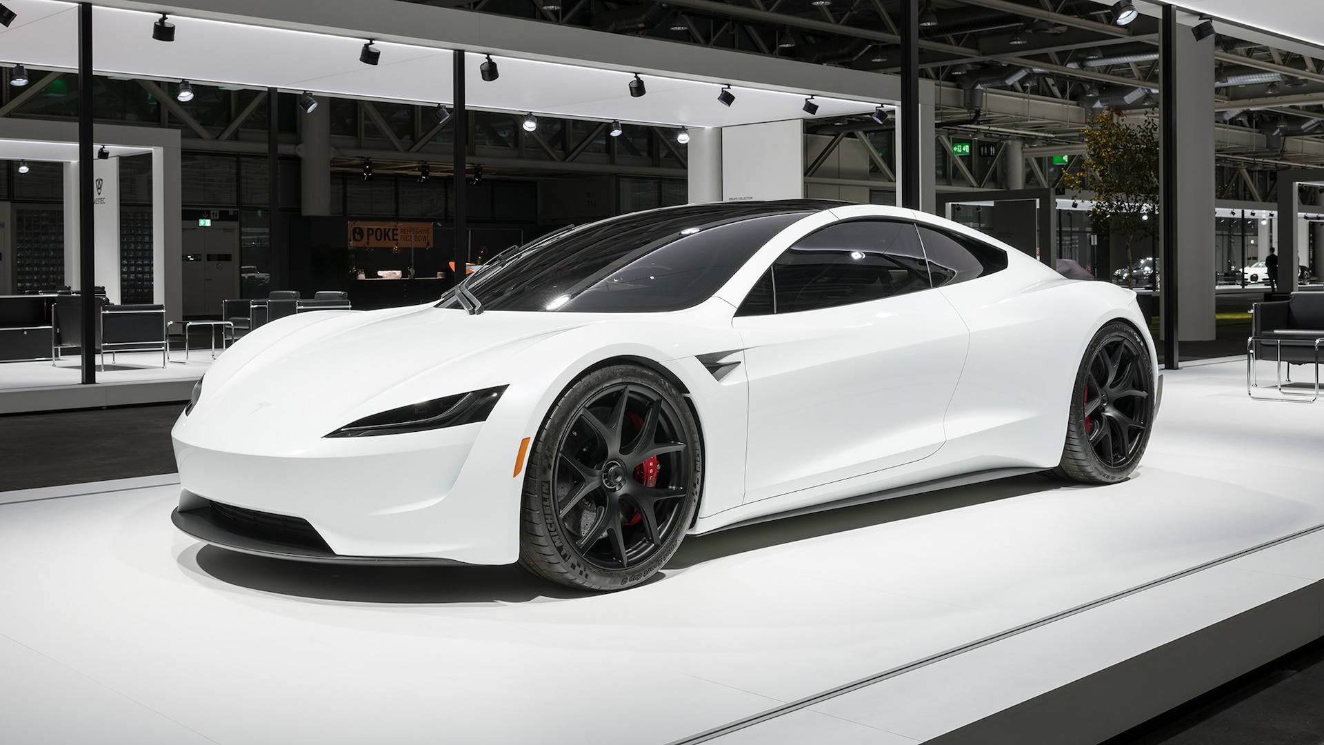 2020 Tesla Roadster Wears White After Labor Day for European Debut