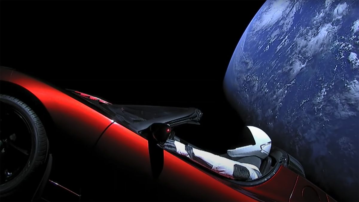 Elon Musk launched his own Tesla roadster to space four years ago. Where is  it now? | CNN Business