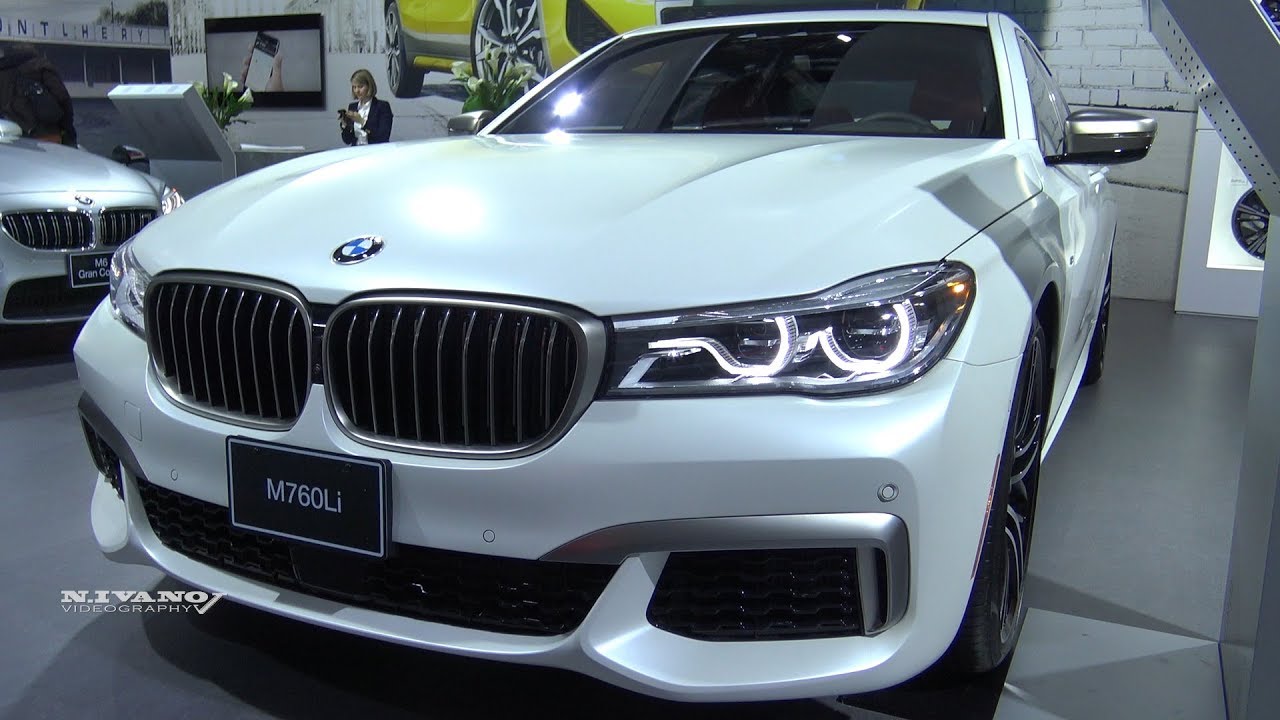 2018 BMW M760 li - Exterior And Interior Walkaround - 2018 Montreal Auto  Show - YouTube