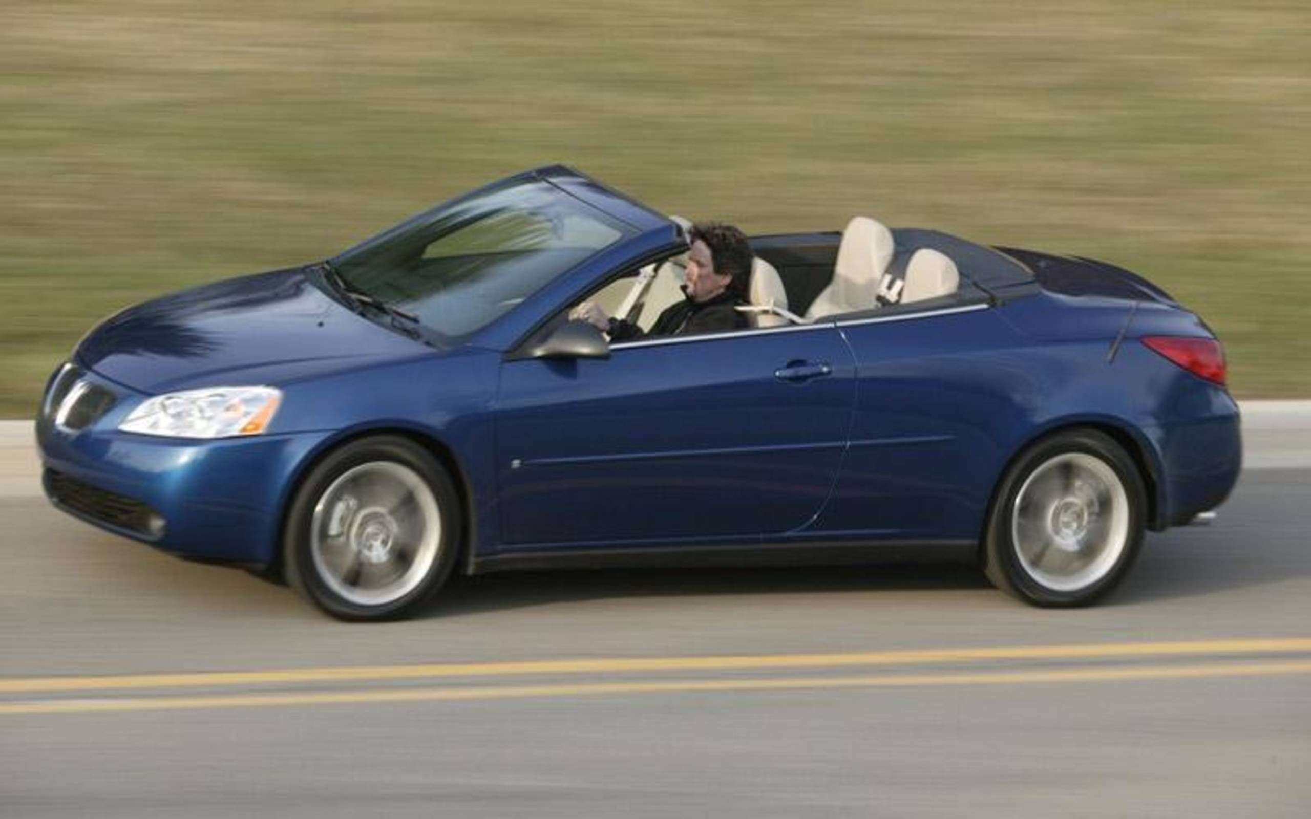 2006 Pontiac G6 GTP Convertible: What's the ceiling for Pontiac's folding  hard-top G6? Depends on whom you ask