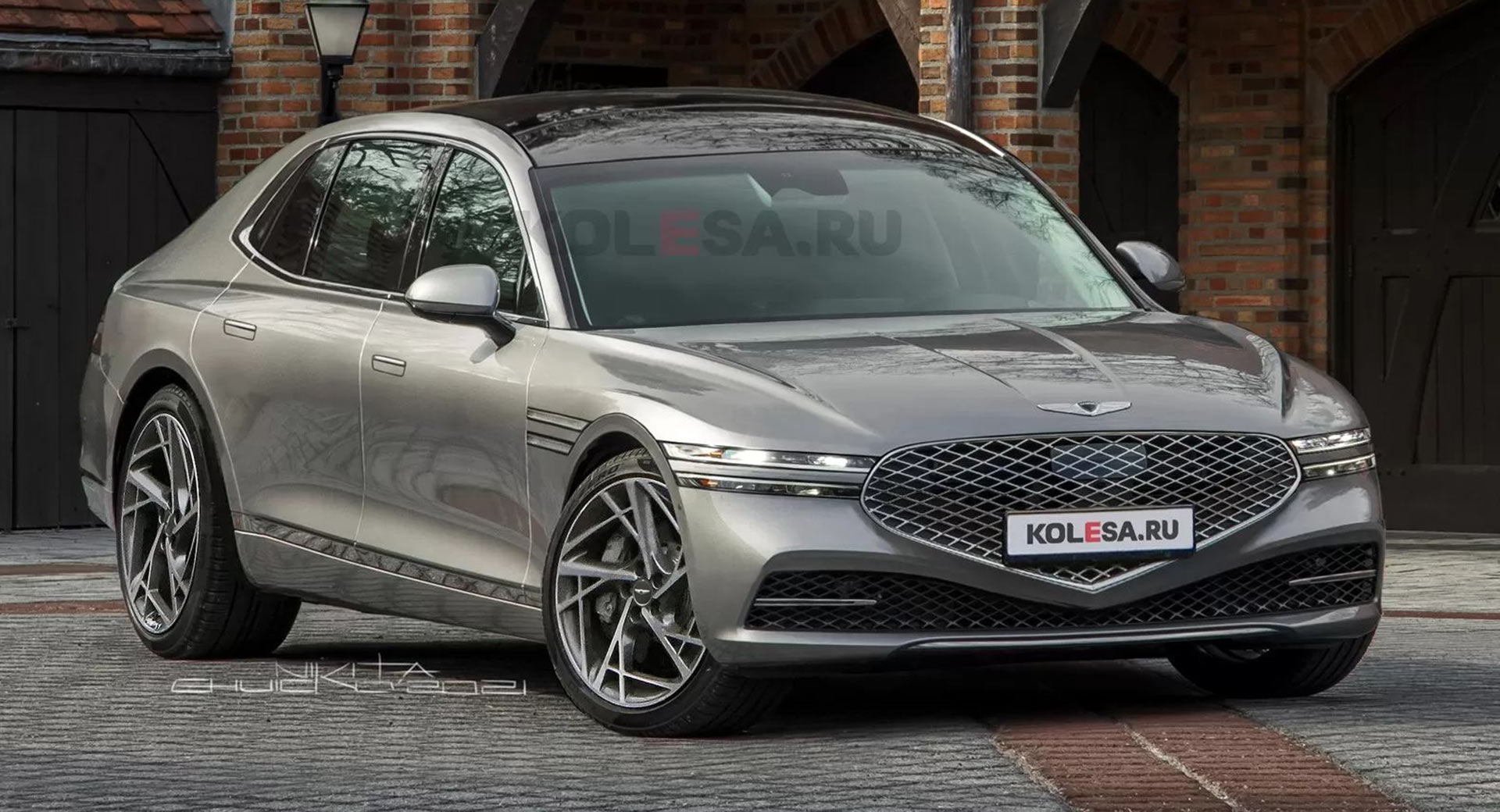 Next-Gen Genesis G90 May Look Very Similar To This | Carscoops