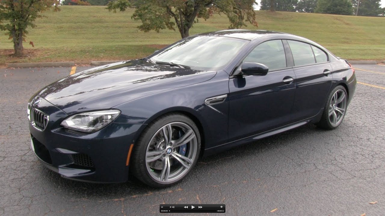 2014 BMW M6 Gran Coupe Start Up, Exhaust, and In Depth Review - YouTube
