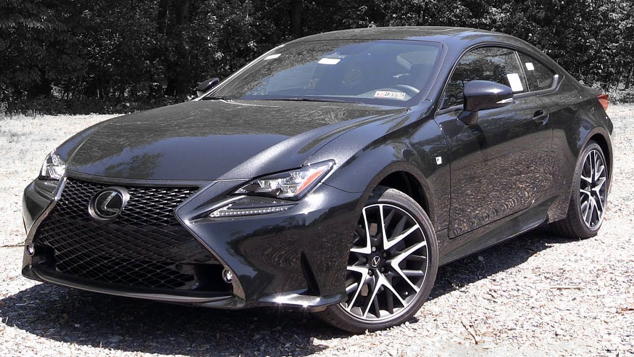 2018 Lexus RC 300 F Sport: Review - YouTube