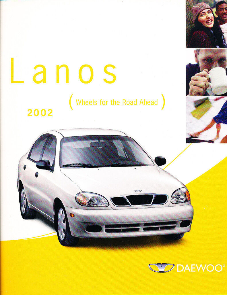 2002 Daewoo Lanos 14-page Original Car Sales Brochure | eBay