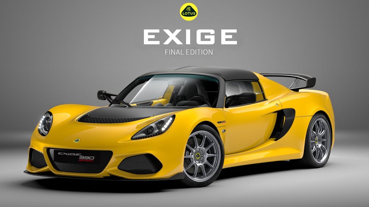 Lotus Exige 2021 | Final Edition Sport 390, Sport 420, Cup 430 - YouTube