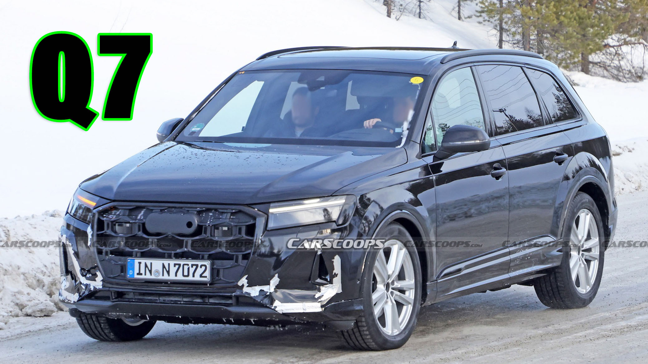 Audi's Q7 Is So Old It's Getting A Second Facelift | Carscoops