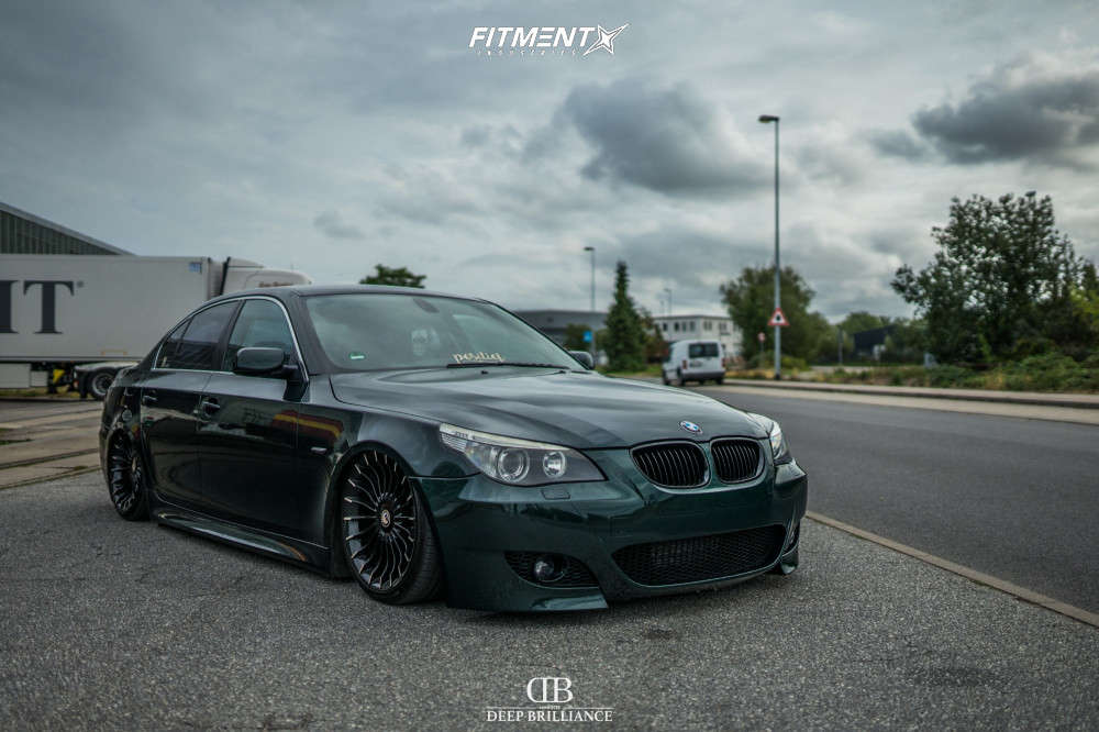 2004 BMW 525i Base with 19x8.5 Alpina Classic and Nexen 235x35 on Air  Suspension | 803507 | Fitment Industries