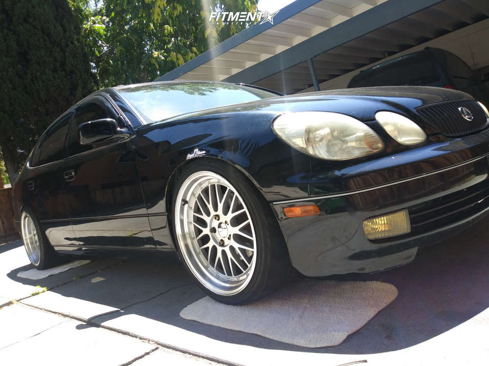 2001 Lexus GS430 Base with 19x9.5 Lenia Corse Sdm and Yokohama 245x35 on  Coilovers | 782574 | Fitment Industries