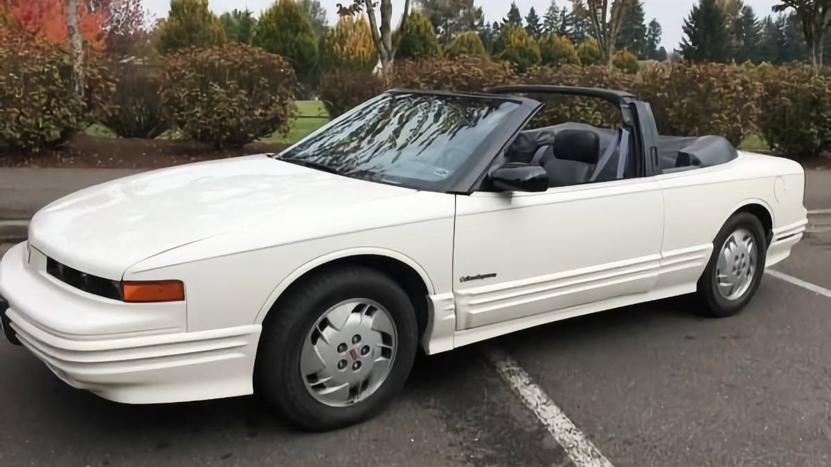 At $8,495, Is This 1992 Oldsmobile Cutlass Convertible A Deal?