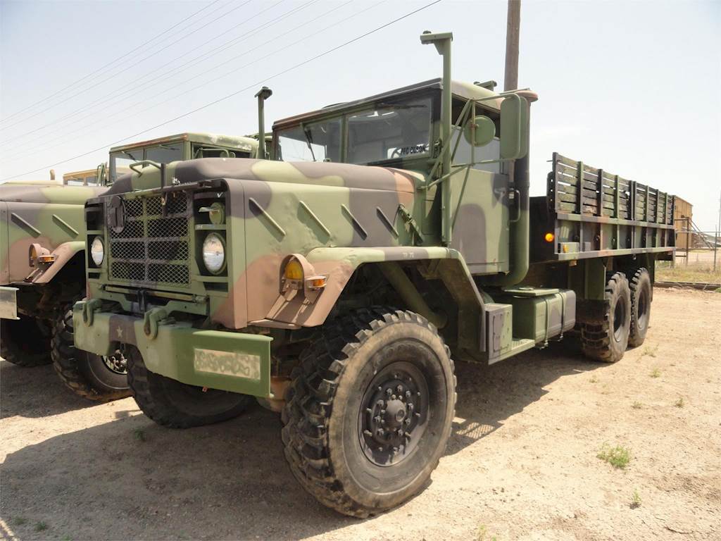 1986 AM General M927 Stake Truck For Sale, 3,900 Miles | Lamar, CO | 53-05  | MyLittleSalesman.com
