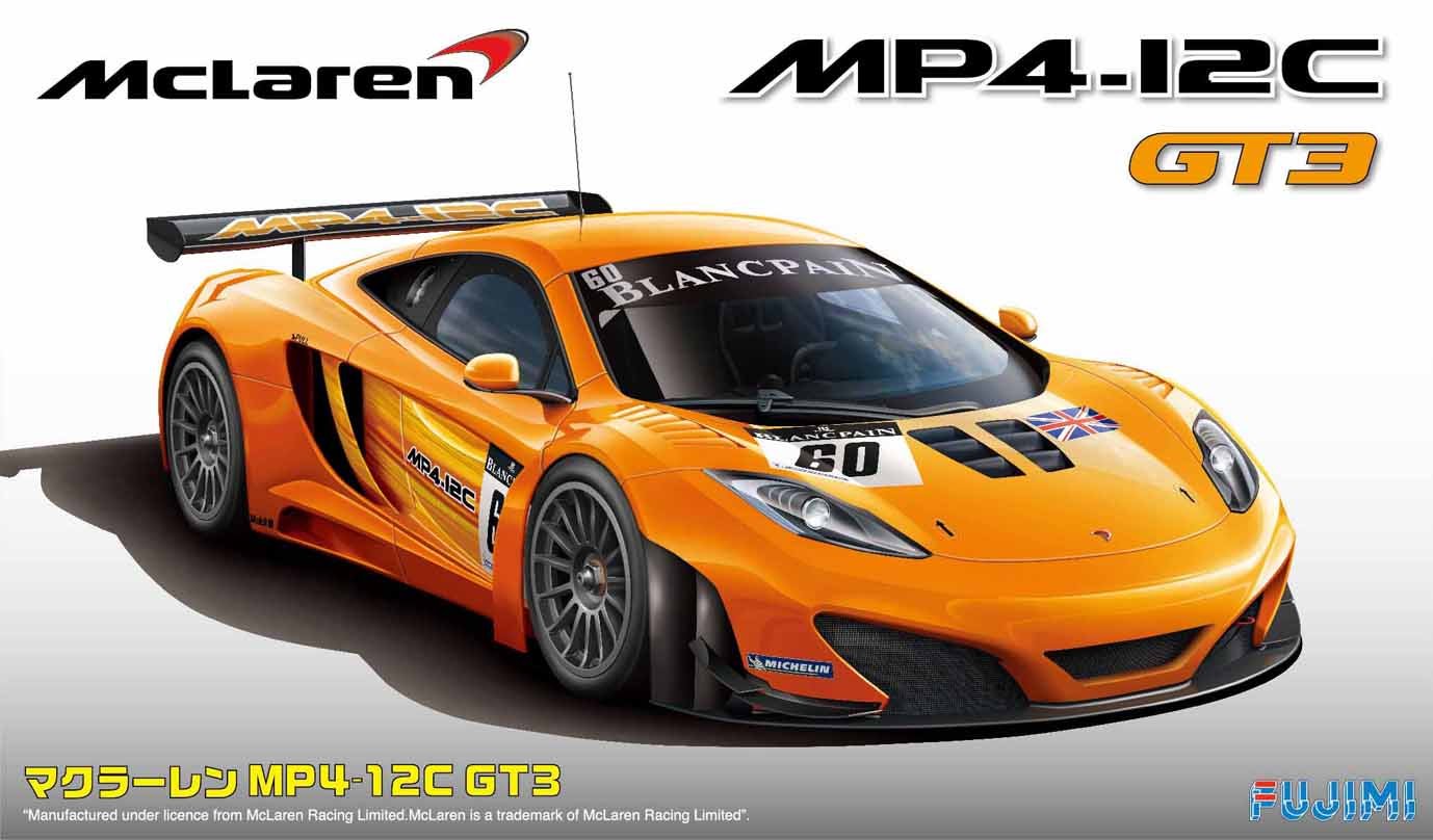 Amazon.com: 1/24 Real Sports Car Series No.44 Mclaren Mp4/12c Gt3 by Fujimi  : Toys & Games
