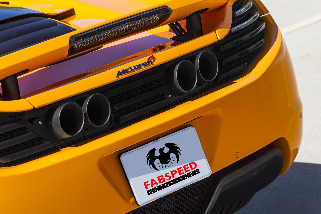 Fabspeed McLaren MP4-12C Supersport X-Pipe Exhaust System (2011-2014) -  Fabspeed Motorsport