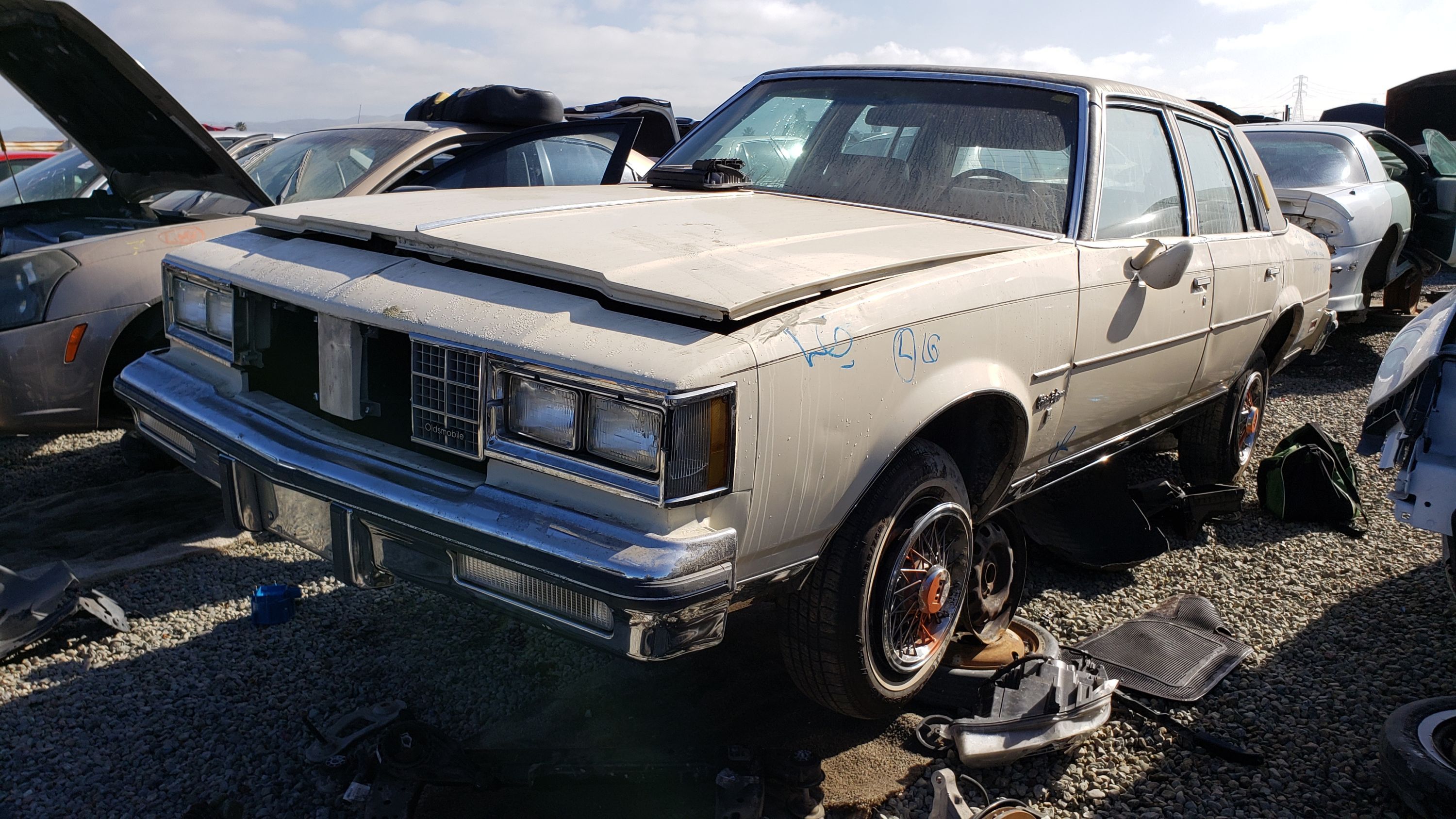Junkyard Treasure: 1984 Oldsmobile Cutlass Supreme Brougham Sedan