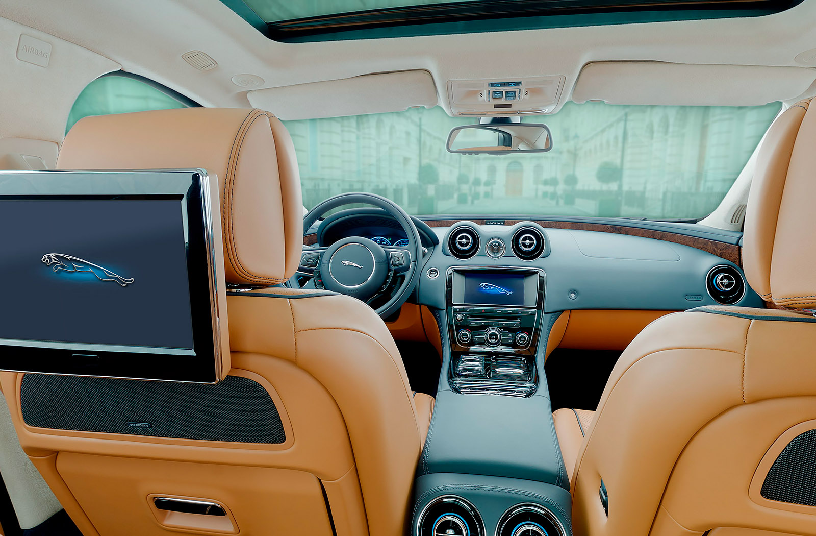 Jaguar XJ Ultimate 2014 - 360 interactive car interior