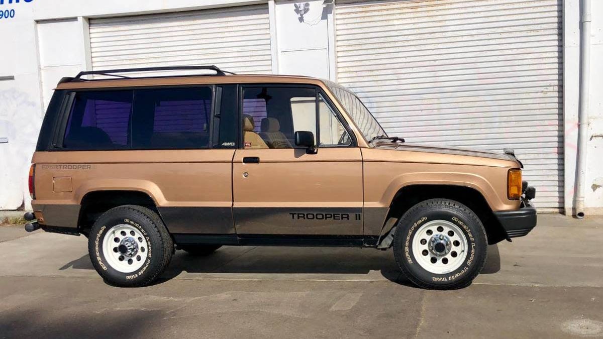 At $11,500, Will This Rare 1986 Isuzu Trooper II Have You Trooping To Buy  It?