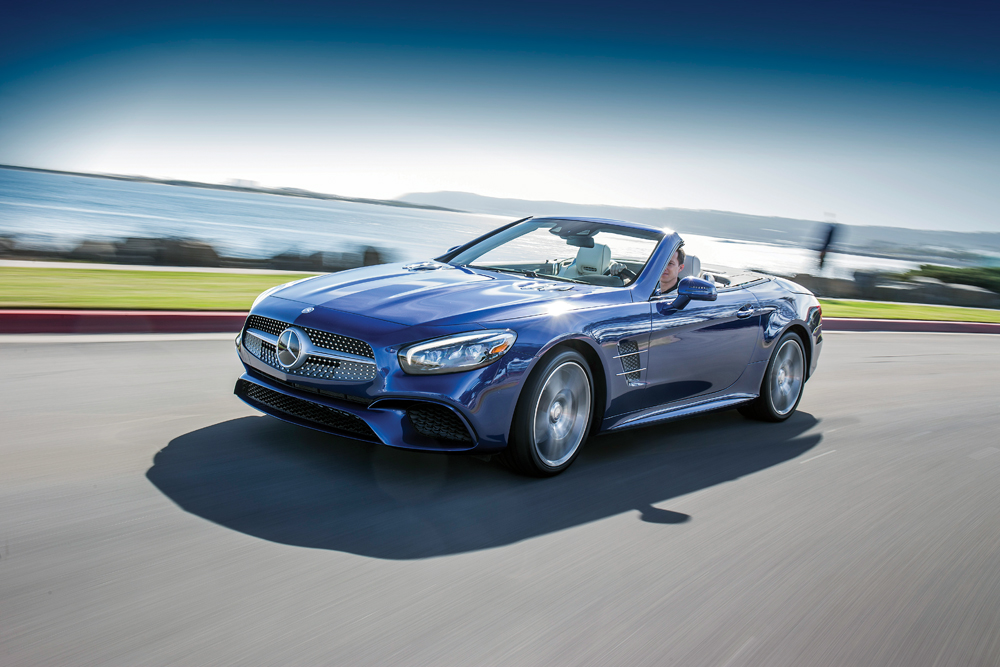 2017 Mercedes-Benz SL550 Roadster Features Heat-Reflecting Seats - Palm  Beach Illustrated