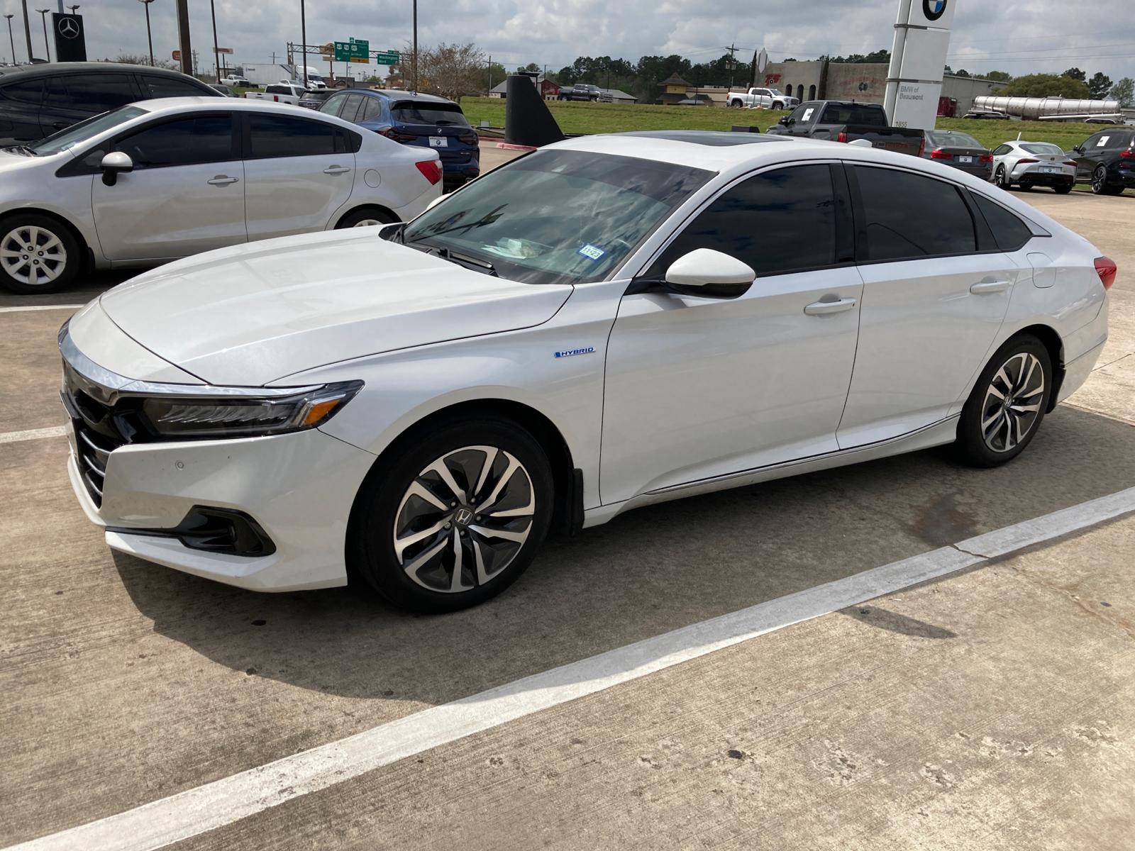 Pre-Owned 2022 Honda Accord Hybrid EX-L Sedan 4dr Car in Beaumont #NA000713  | BMW of Beaumont