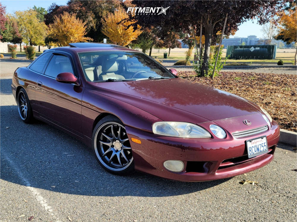 1997 Lexus SC300 Base with 18x9.5 Aodhan Ds02 and Nitto 225x40 on Coilovers  | 1372678 | Fitment Industries