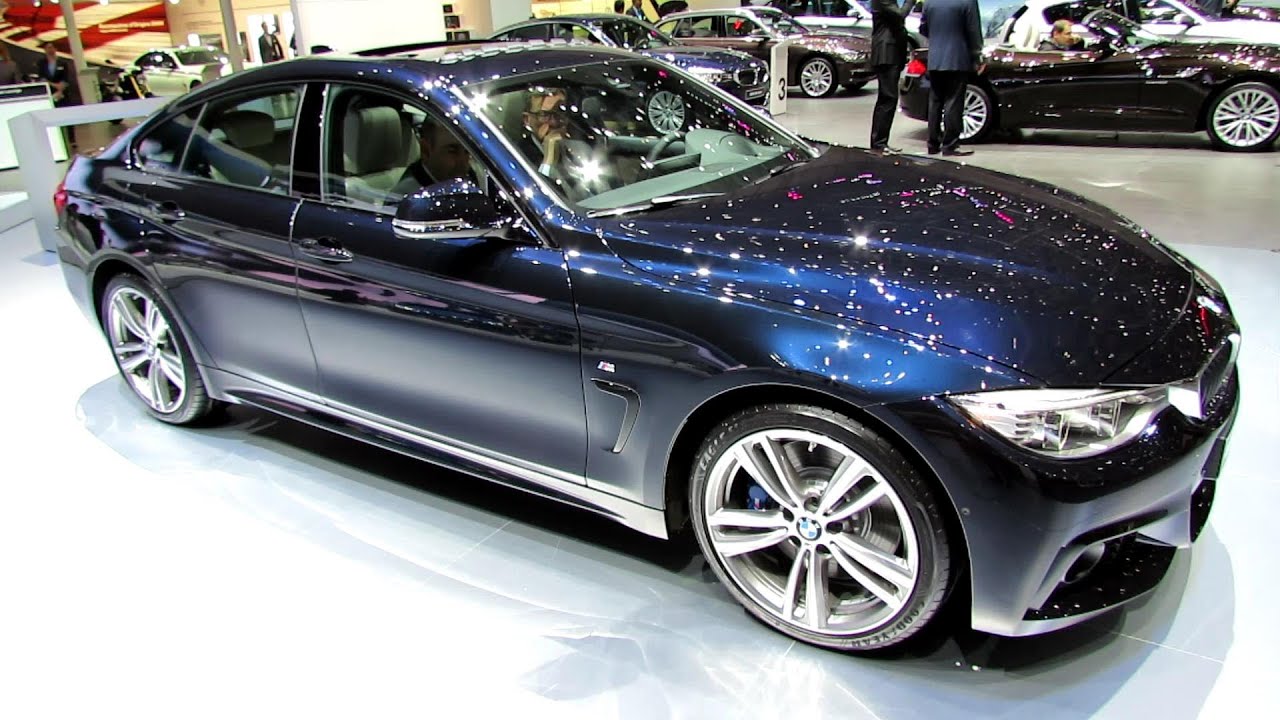 2015 BMW 4-Series 435i Gran Coupe - Exterior, Interior Walkaround - Debut  at 2014 Geneva Motor Show - YouTube