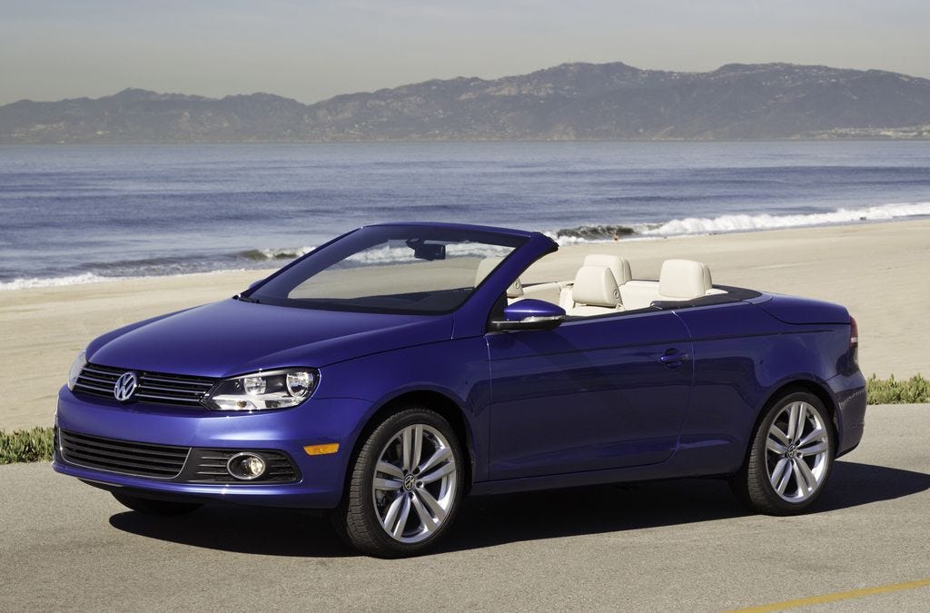 Volkswagen Eos: A restyled convertible