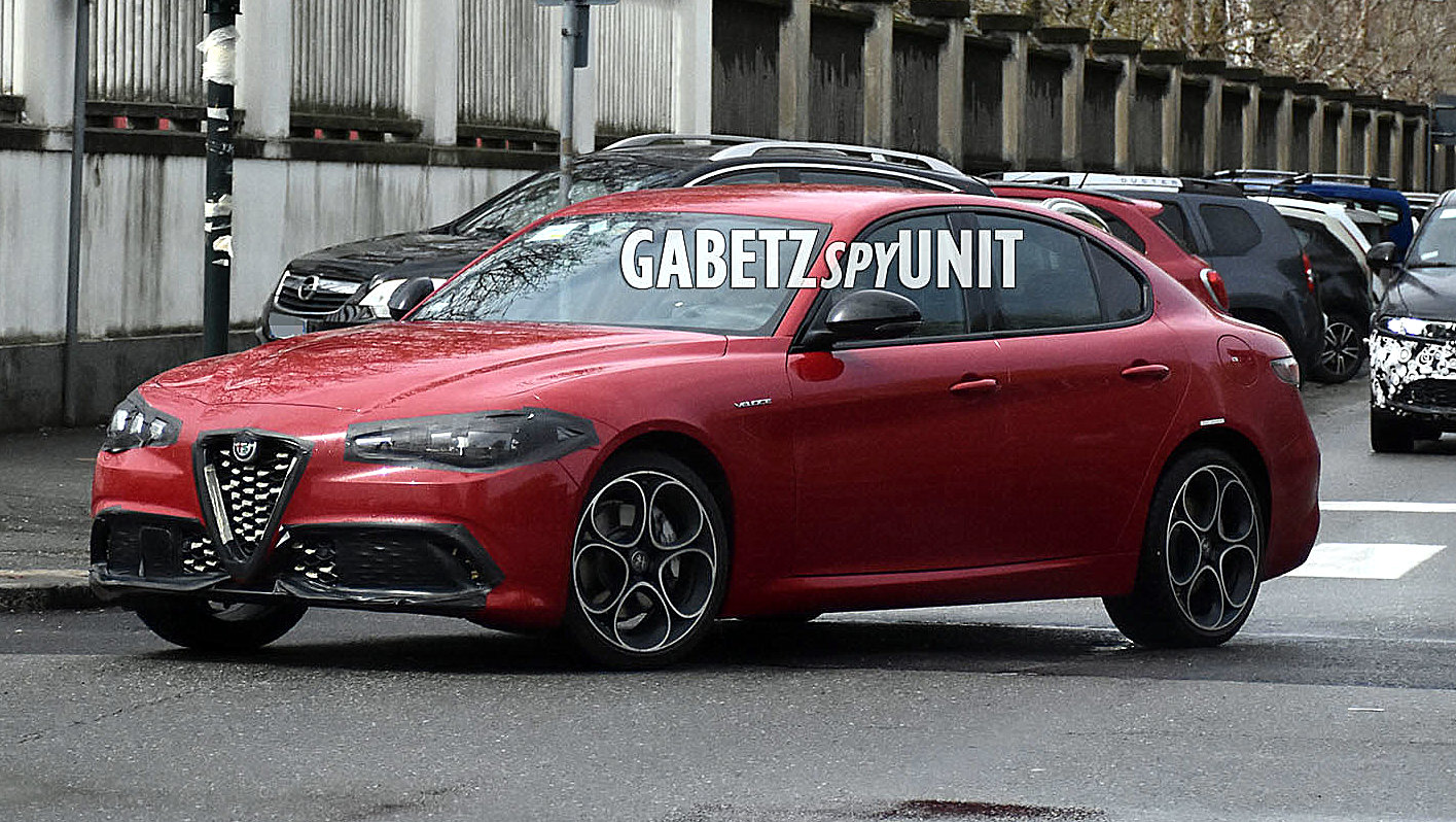 SPOTTED: We Get A Better Look At The Updated Alfa Romeo Giulia! -  MoparInsiders