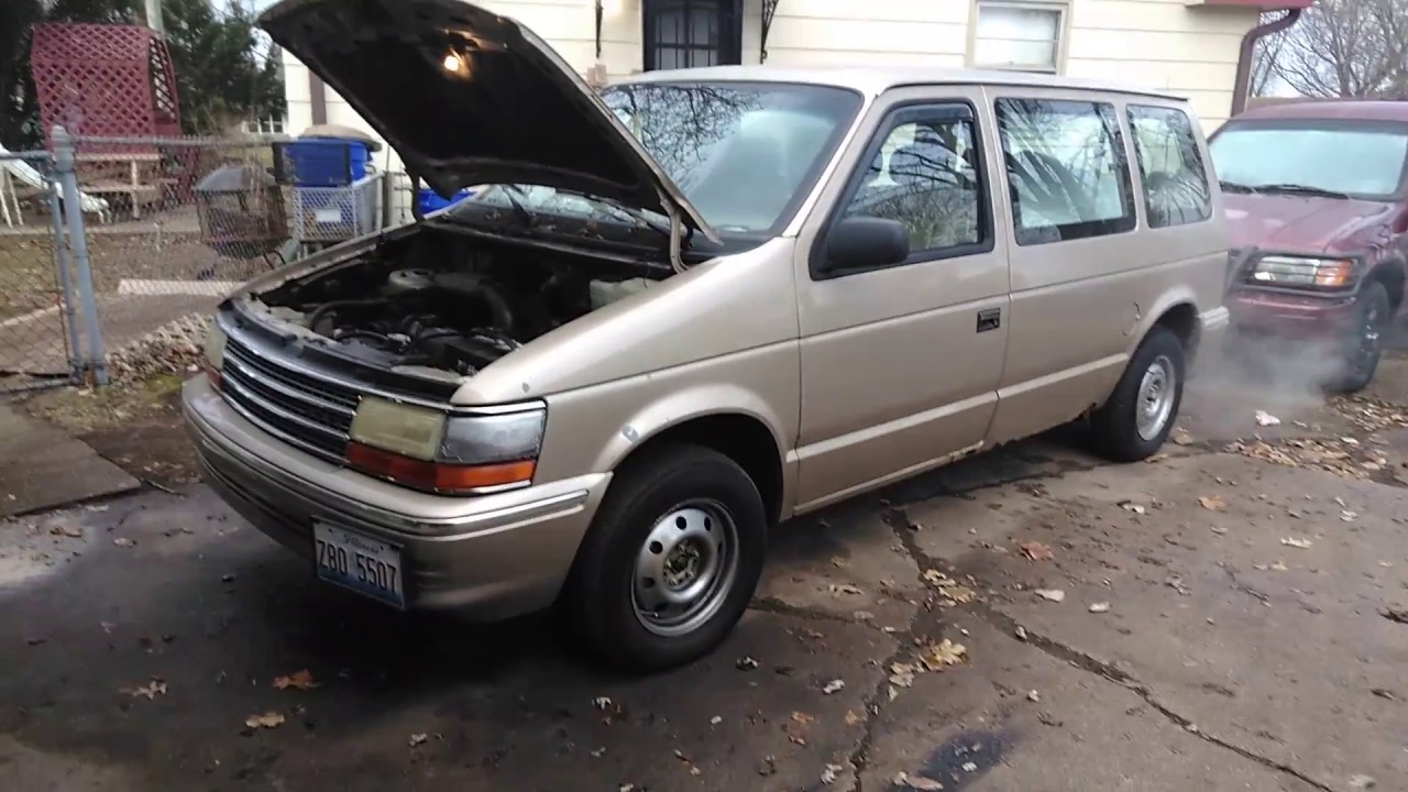 1991 Plymouth voyager - YouTube