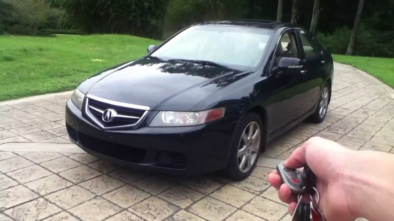 Checking out a 2004 Acura TSX - YouTube
