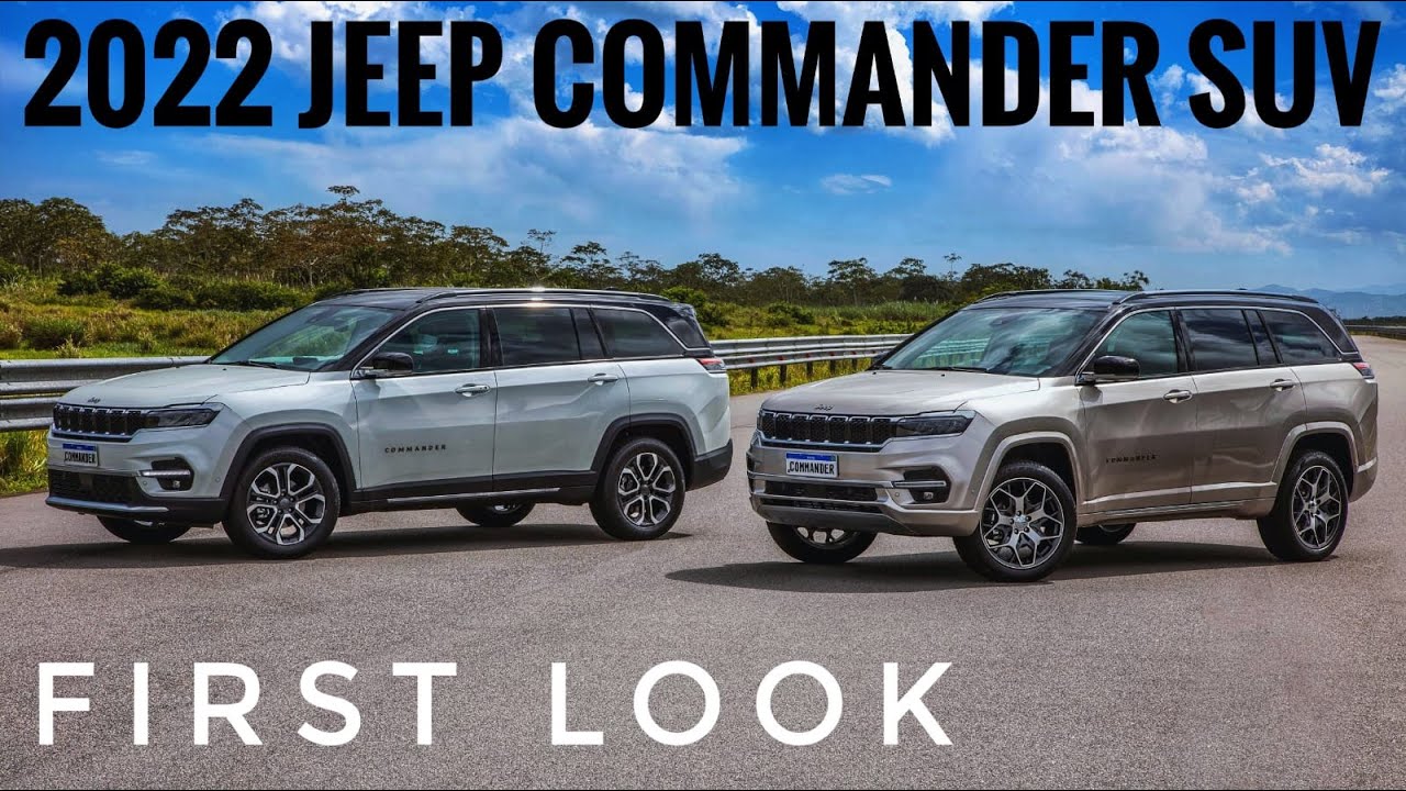 2022 Jeep Commander SUV: First Look - YouTube