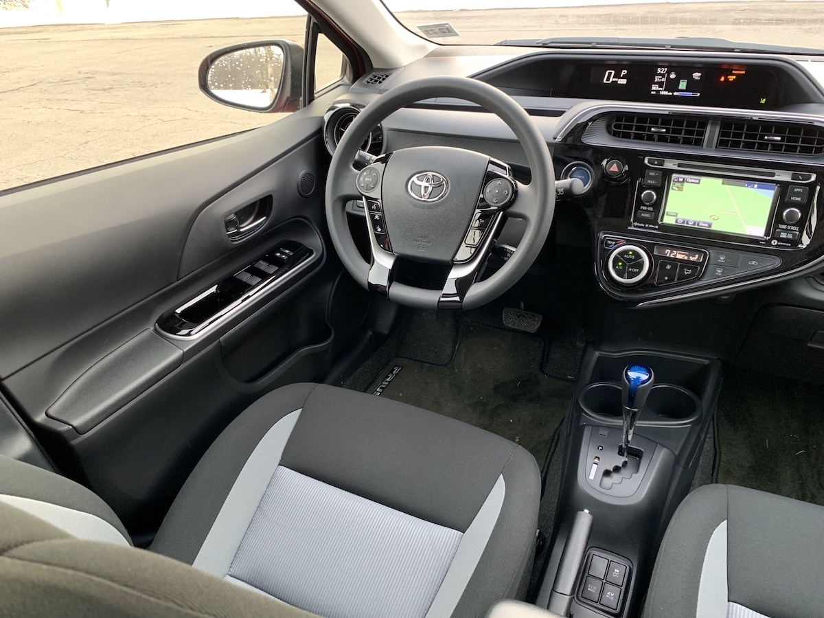 2019-Toyota-Prius-C-19 - The Intelligent Driver