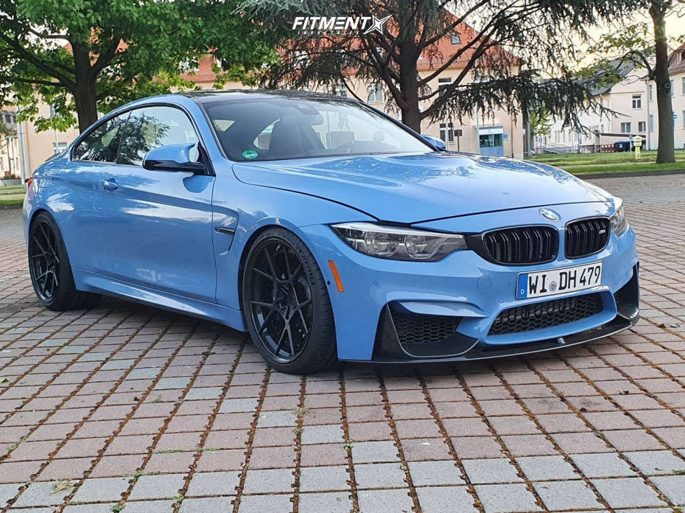 2019 BMW M4 Base with 20x9.5 Rotiform Kps and Michelin 265x30 on Lowering  Springs | 1073475 | Fitment Industries