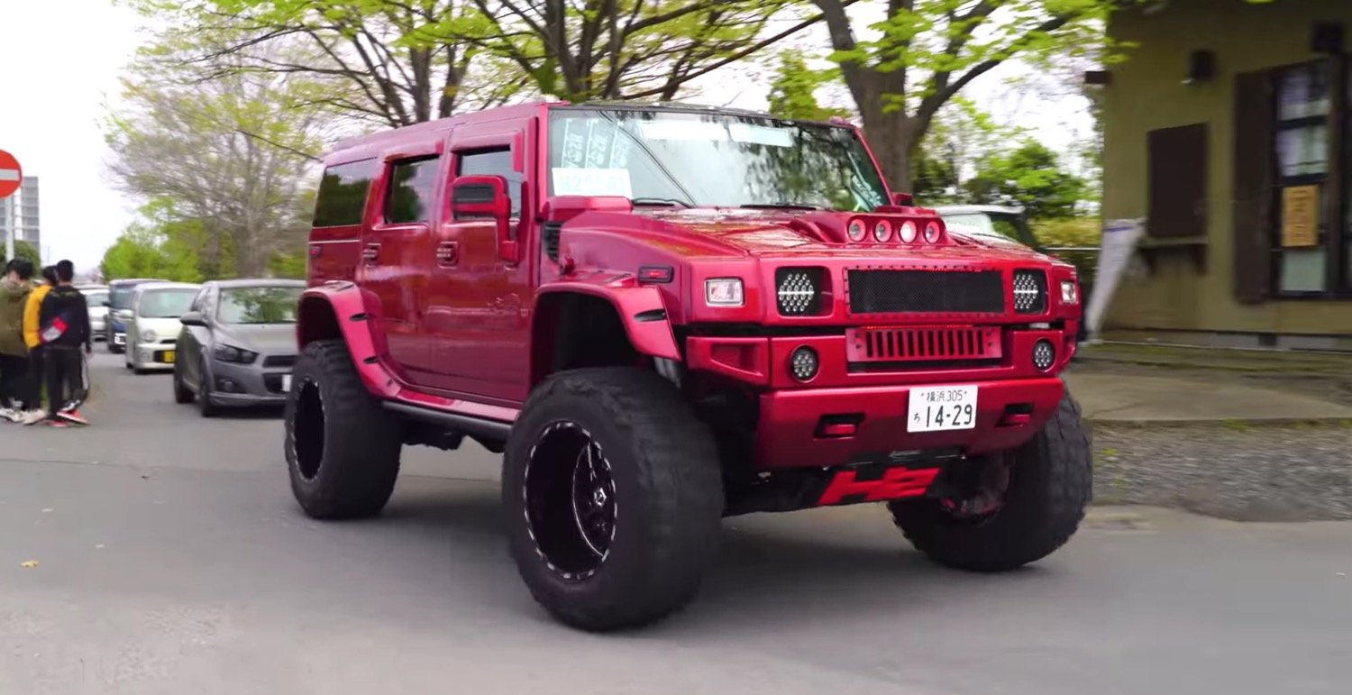 Check Out This Hummer H2 Gathering In Japan: Video
