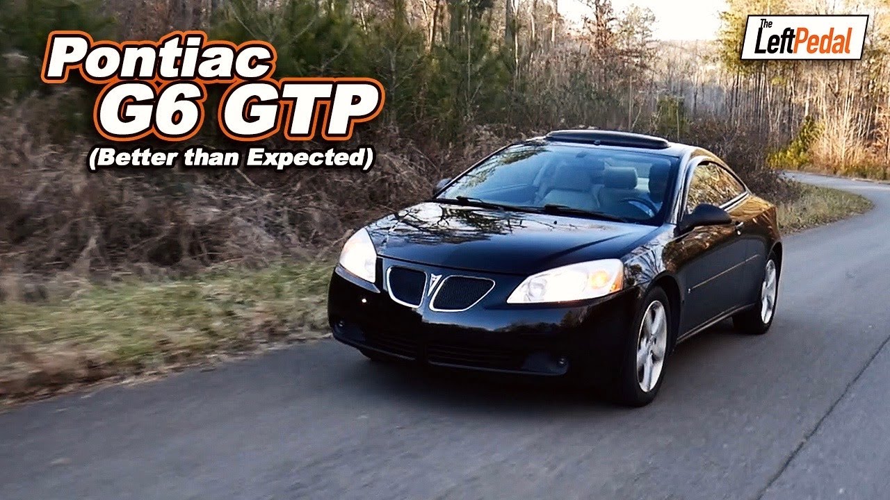 The Pontiac G6 GTP is Better Than Expected | Review - YouTube