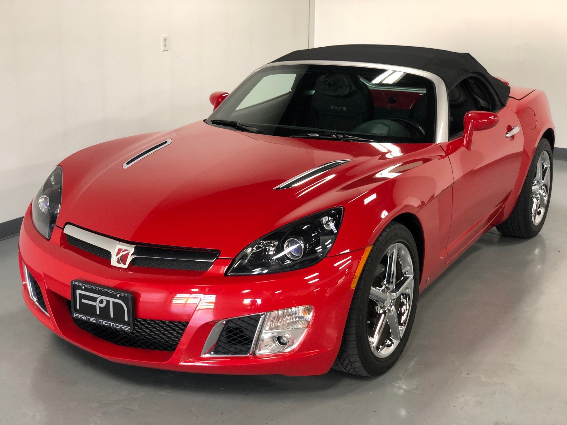 Used 2009 Ruby Red Saturn SKY REDLINE TURBO CONVERTIBLE Red Line For Sale  (Sold) | Prime Motorz Stock #3518