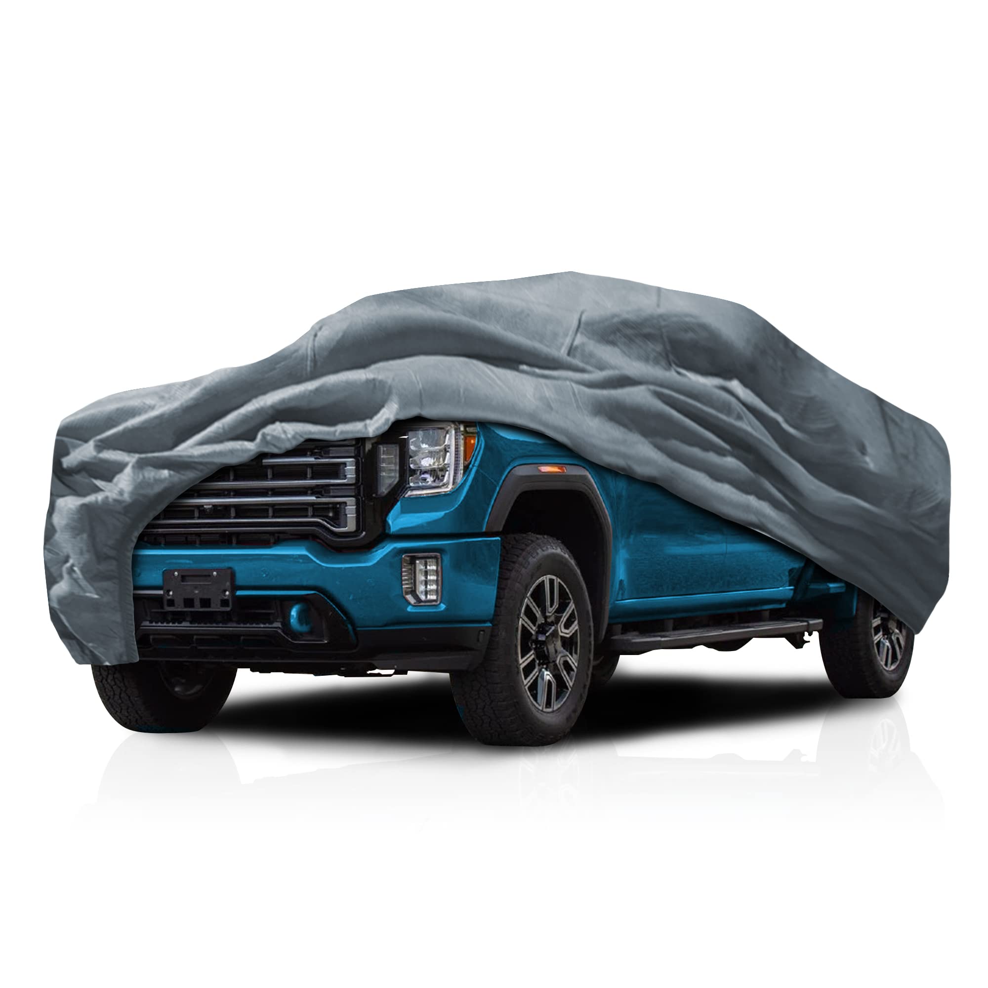 Amazon.com: 5 Layer Semi Custom Full-Size Truck Car Cover for GMC Sierra  3500 HD 2019-2023 Crew Cab Pickup 8.0 Feet Bed, All Weather Protection  Breathable Scratch, Dust, Snow Shield : Automotive