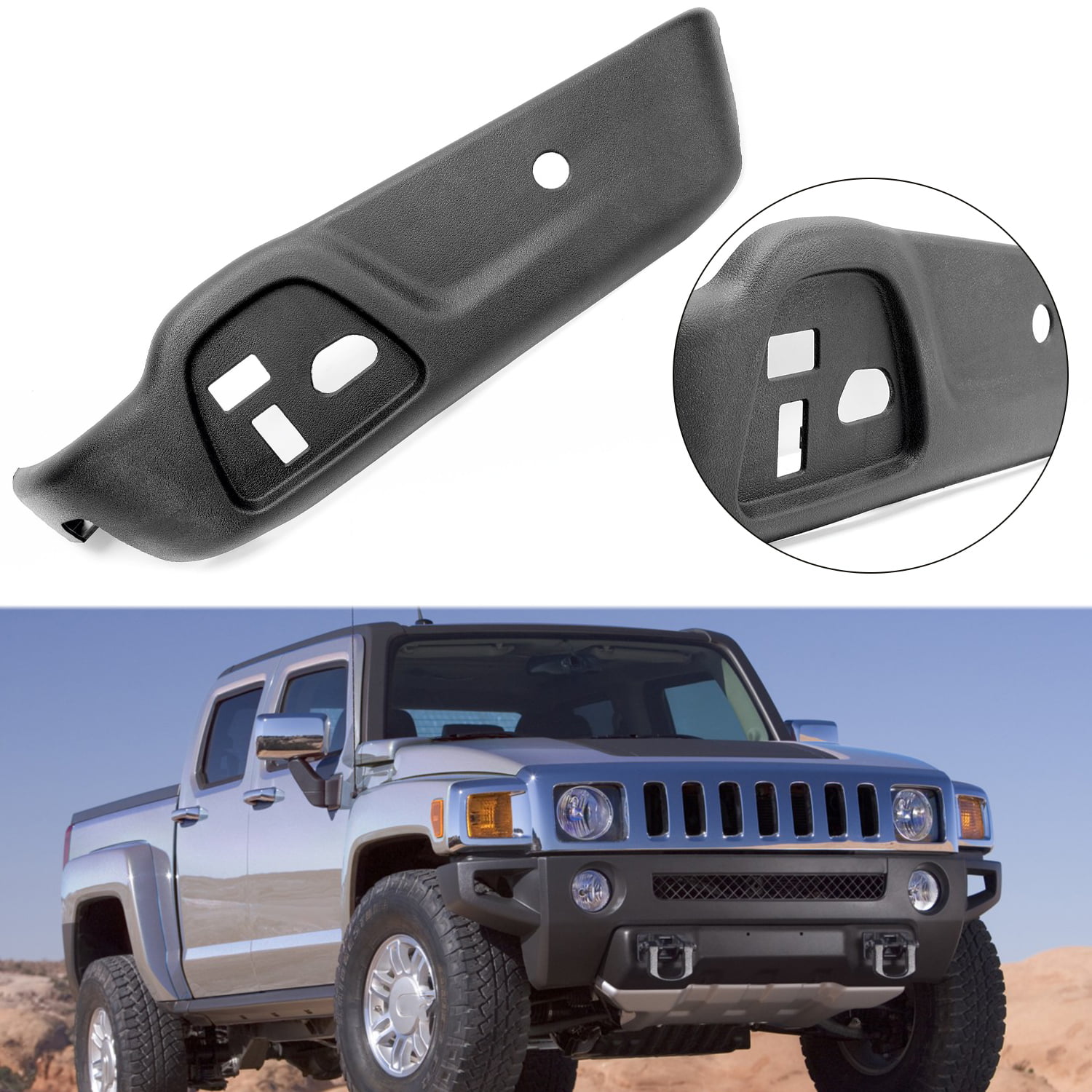 Kojem Adjuster Cover Driver Side Power Seat Switch Panel for 2006-2010 Hummer  H3 & 2009-2010 Hummer H3T Replaces 25996697 4 Door - Walmart.com