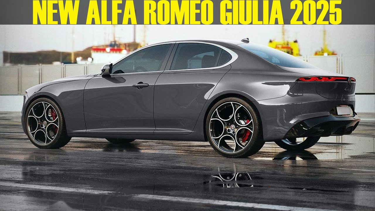 2024-2025 New Generation Alfa Romeo Giulia - All electric sedan! - YouTube