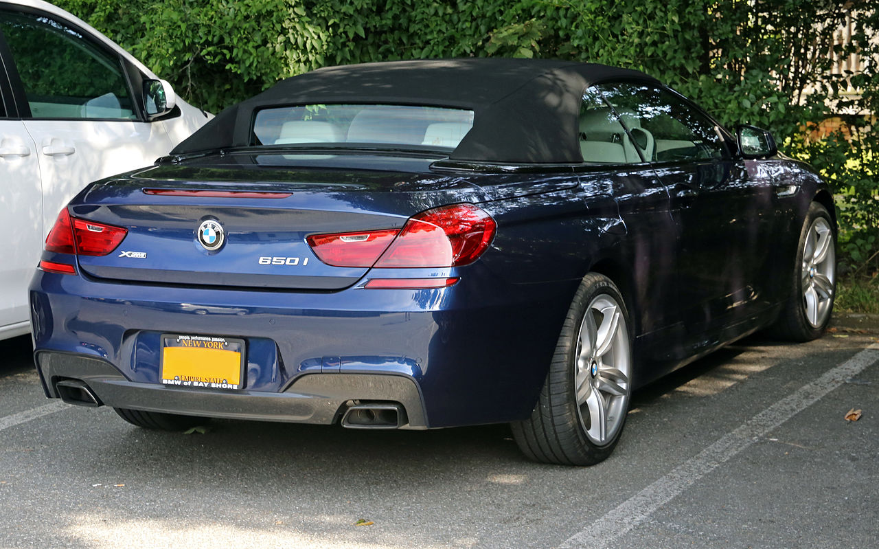 File:2014 BMW 650i Xdrive rear.jpg - Wikimedia Commons