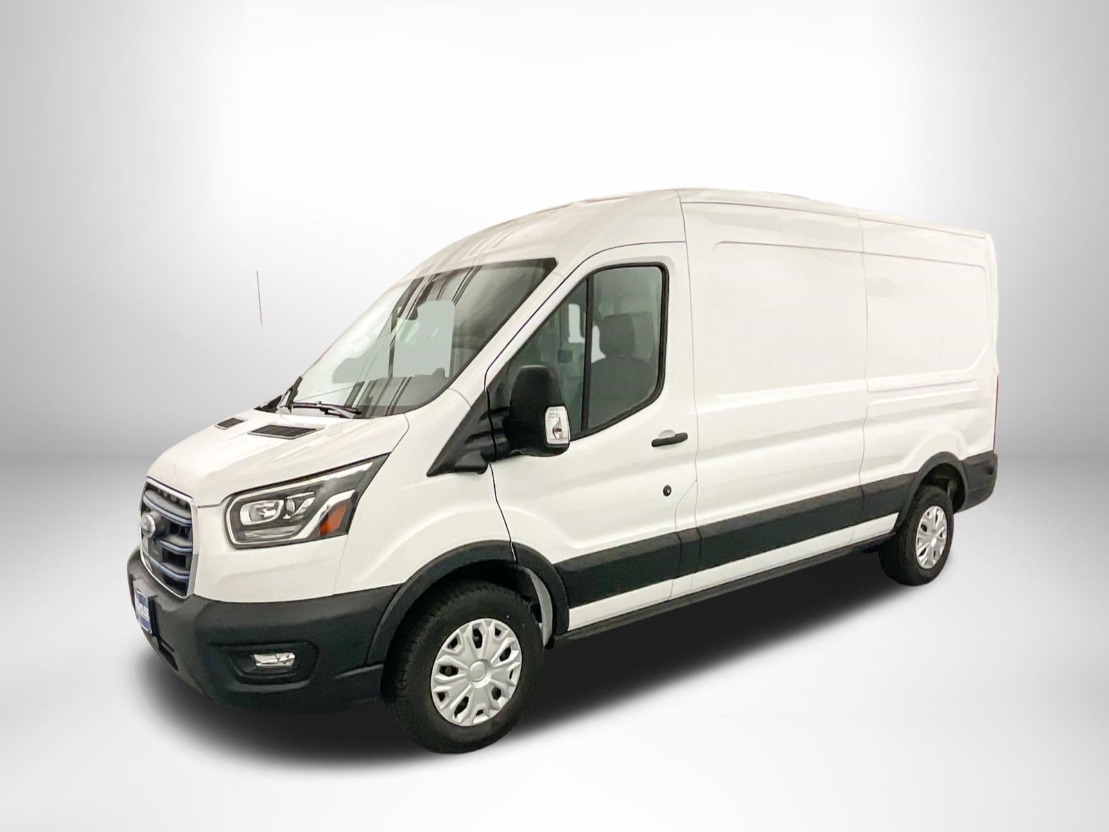 New 2022 Ford E-Transit Cargo Van VAN-MEDIUM-ROOF 148 Full-size Cargo Van  in Omaha #T221635 | Woodhouse