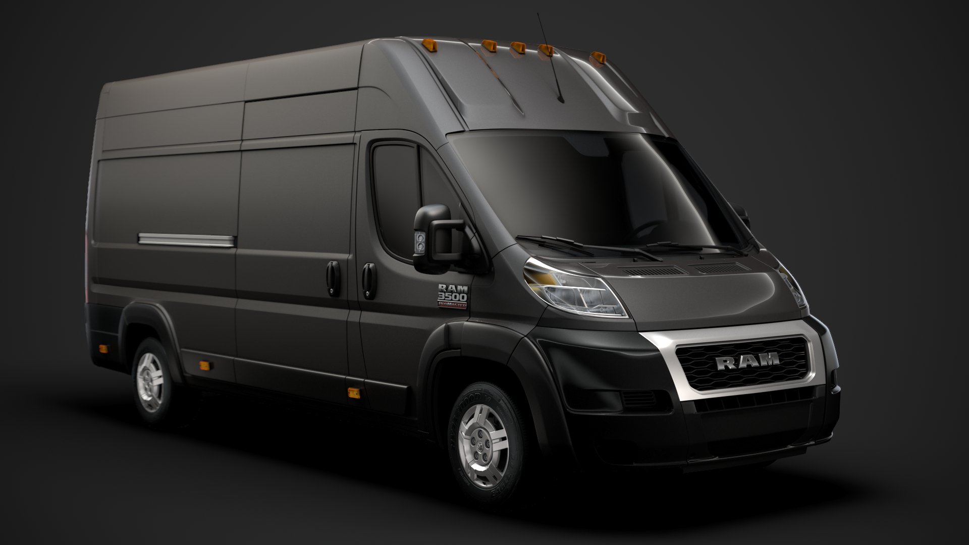 Ram Promaster Cargo 3500 H3 159WB EXT 2020 - 3D Model by Creator 3D