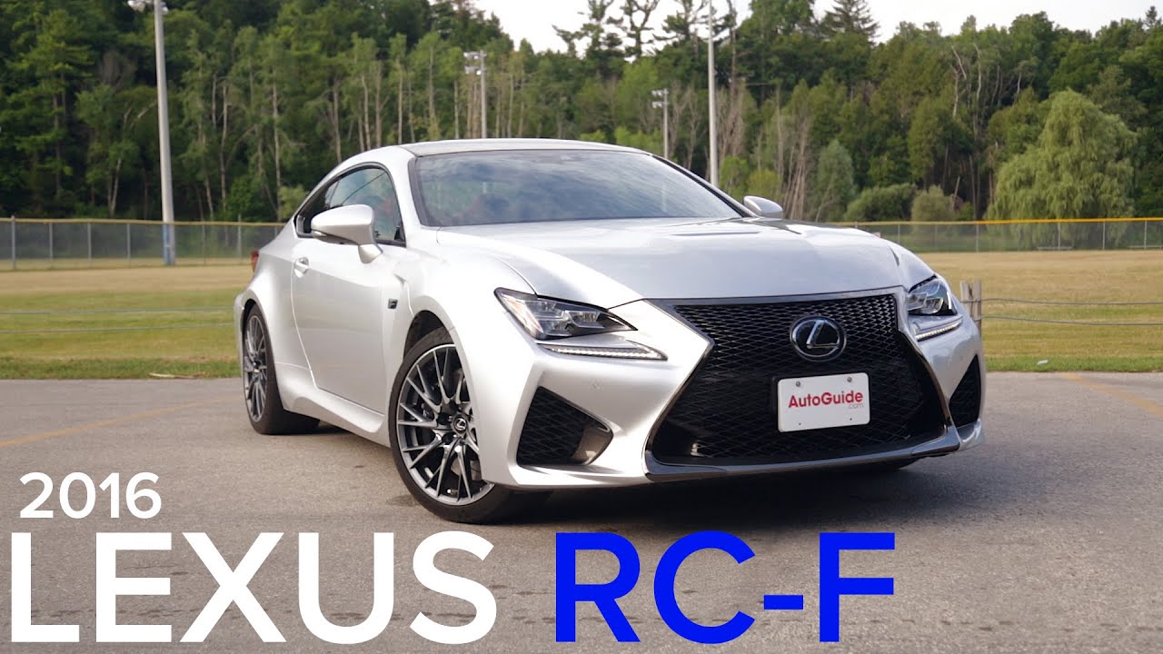 2016 Lexus RC F Review - YouTube