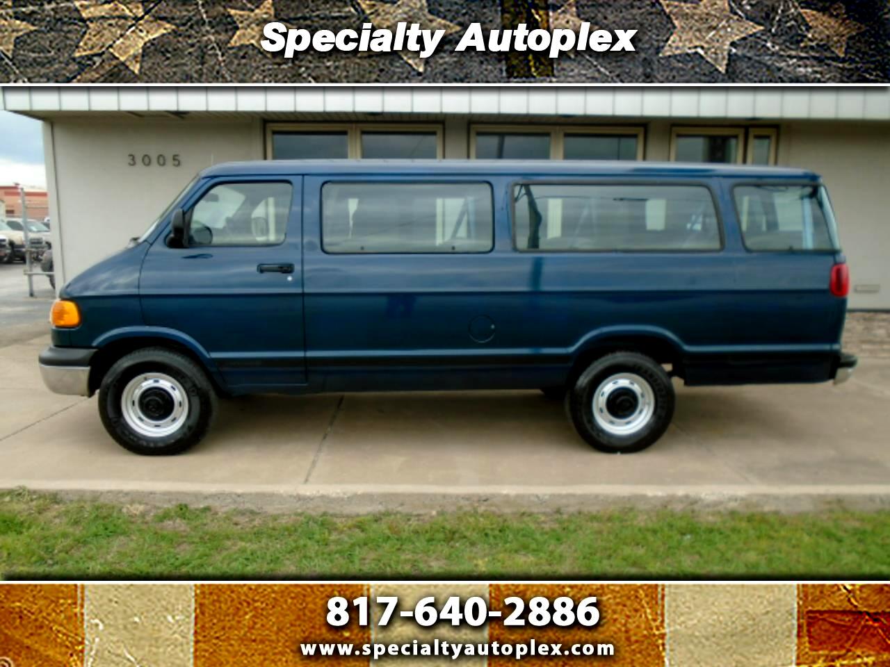 Used 2001 Dodge Ram Wagon B3500 Maxi for Sale in Arlington, Dallas, Fort W  TX 76011 Specialty Autoplex