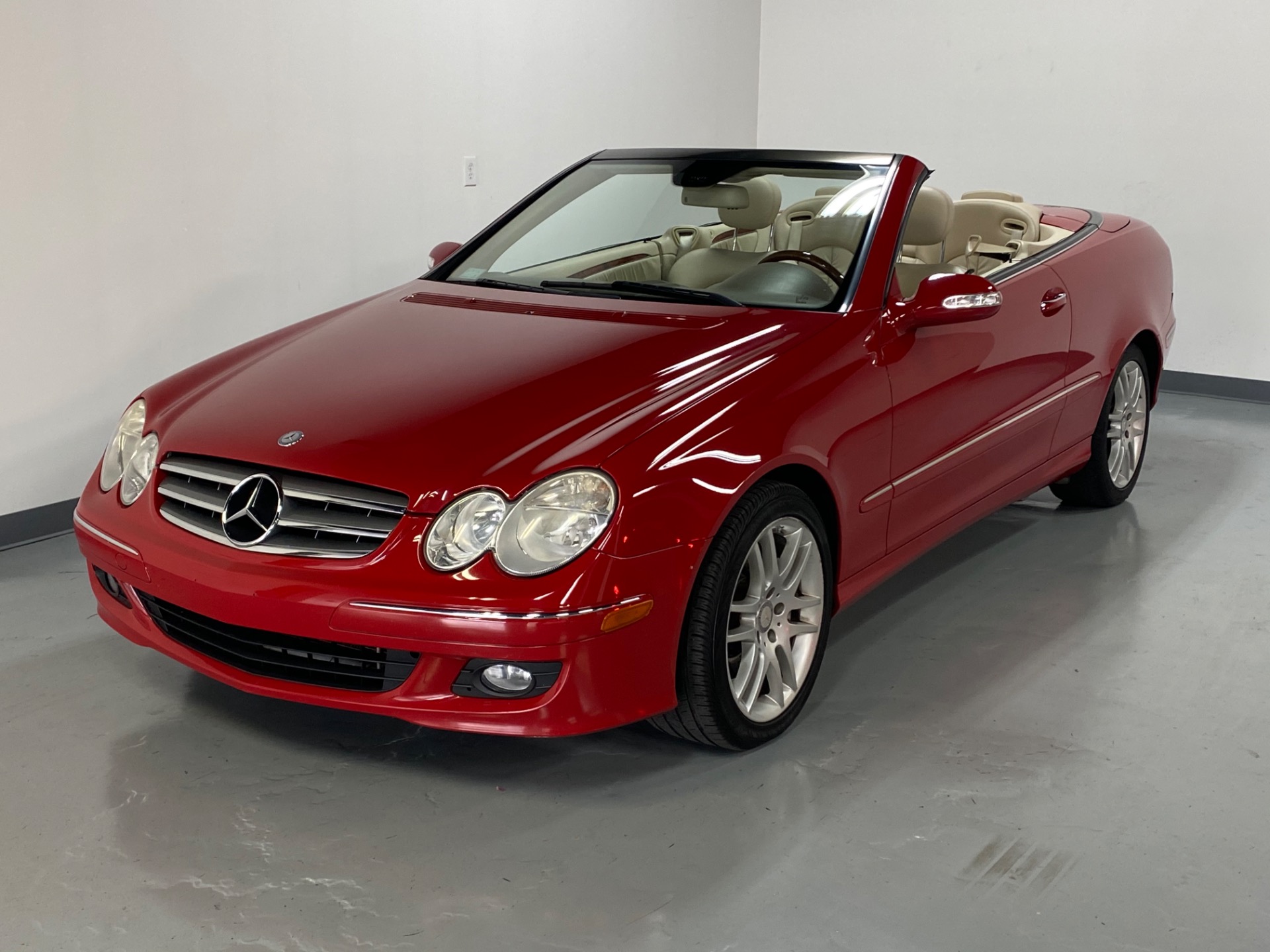 Used 2009 Mars Red Mercedes-Benz CLK 350 CONVERTIBLE CLK 350 For Sale  (Sold) | Prime Motorz Stock #3007