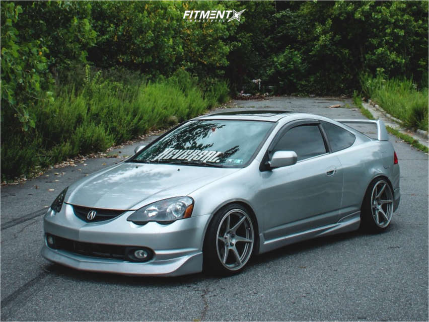 2004 Acura RSX Base with 18x9.5 Anovia Titan and Toyo Tires 215x40 on  Coilovers | 1767824 | Fitment Industries
