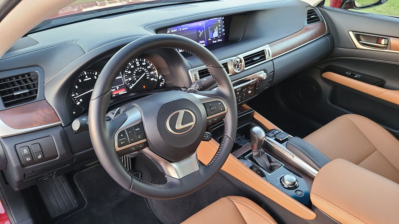 2020 Lexus GS 350 Interior | Detailed Walkthrough - YouTube