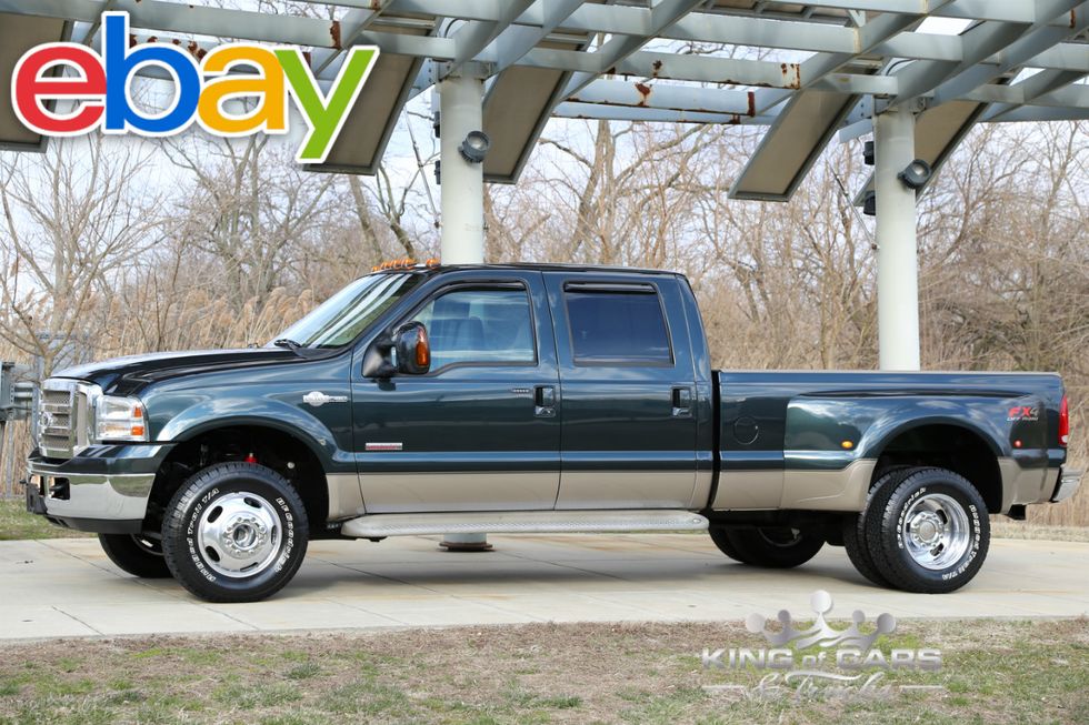 2005 Ford F350 King Ranch Crew 6.0L DIESEL 12K MILES 1-OWNER FX4 4X4 |  Westville New Jersey | King of Cars and Trucks