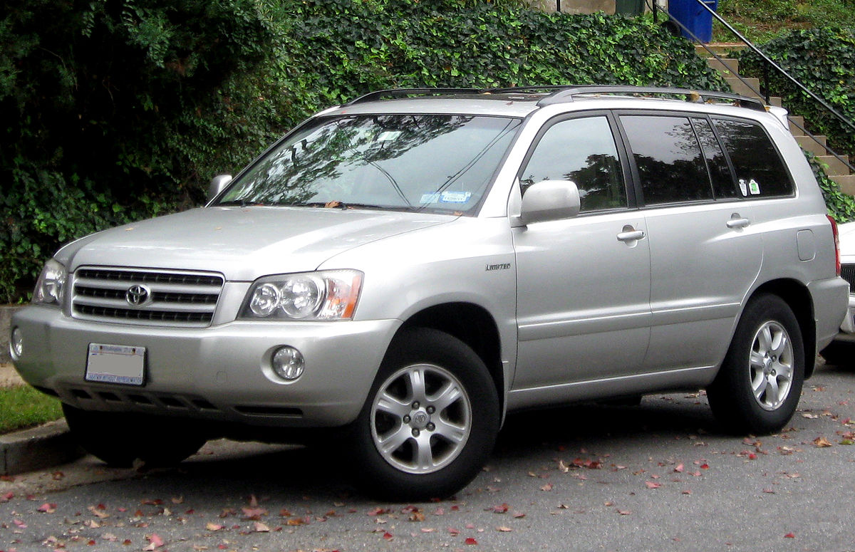 File:2001-2003 Toyota Highlander Limited -- 10-12-2011.jpg - Wikimedia  Commons