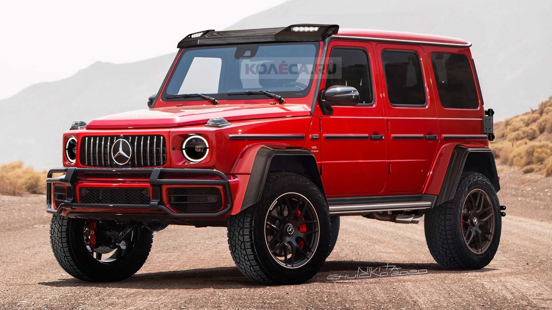 2022 Mercedes-Benz G 550 4x4 Squared Looks Real in Accurate Rendering -  autoevolution