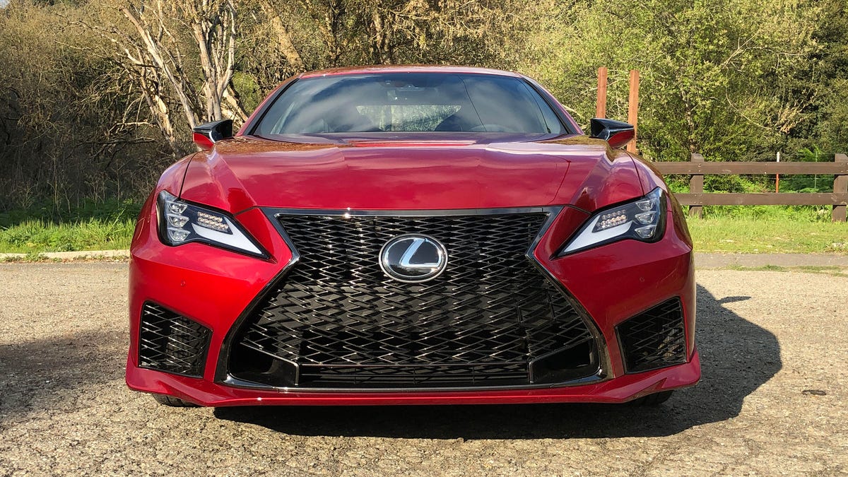 2020 Lexus RC F review: Power and presence, but still a step behind - CNET