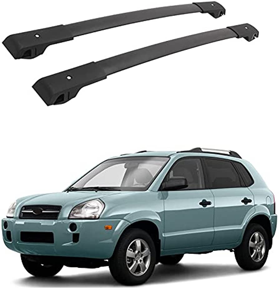 Amazon.com: Cross Bars fit for Hyundai Tucson 2005 2006 2007 2008 2009  Cargo Bar Roof Rack Rail Top Accessories : Automotive