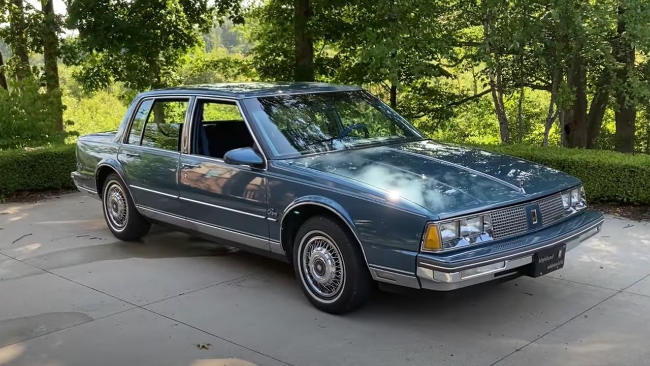 This 1986 Oldsmobile 98 Regency Was One of GM's First Modern, Full-Size,  FWD Cars - YouTube